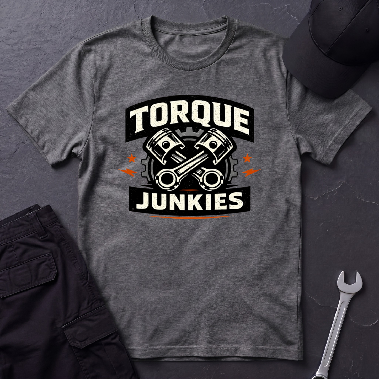 Torque Junkies Pistons  T-Shirt