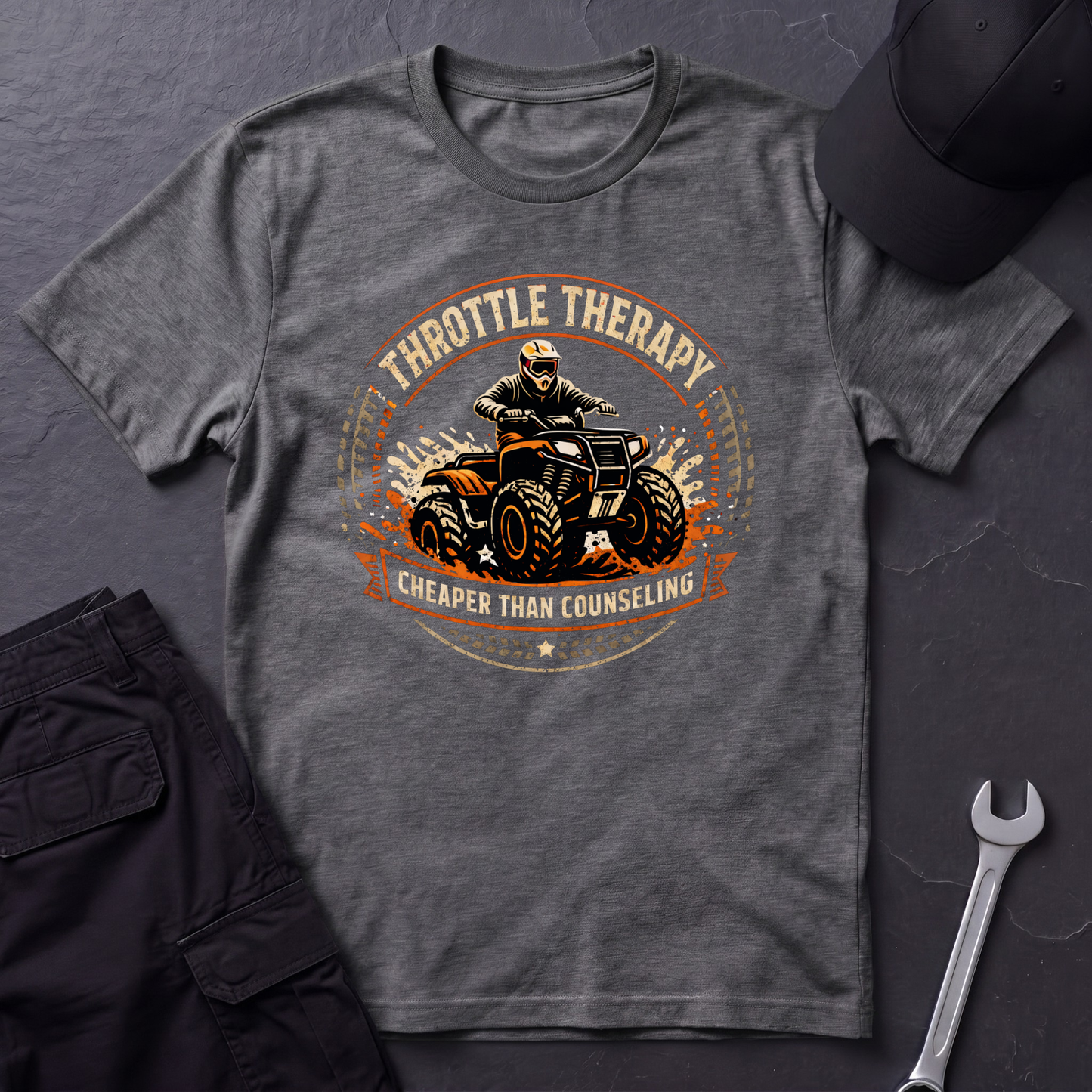 Throttle Therapy Quad  T-Shirt