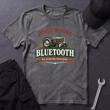 Before Bluetooth Tractor T-Shirt