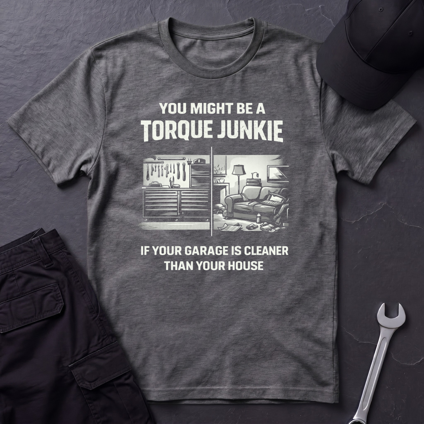 Garage Is Cleaner Than House  T-Shirt