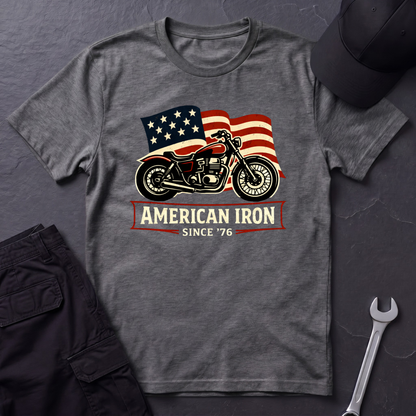 American Iron Motorcycle T-Shirt