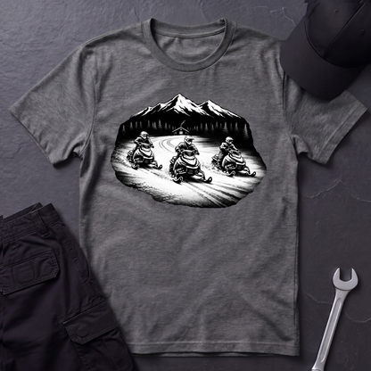 Snowmobile Night Ride  T-Shirt