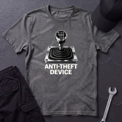 Anti-Theft Device Stickshift T-Shirt