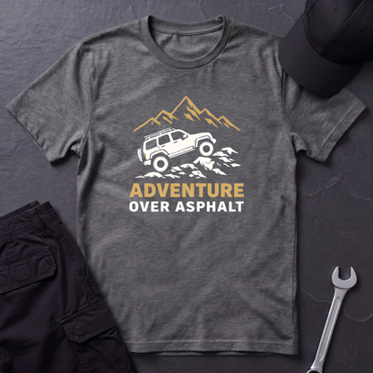 Adventure Over Asphalt T-Shirt