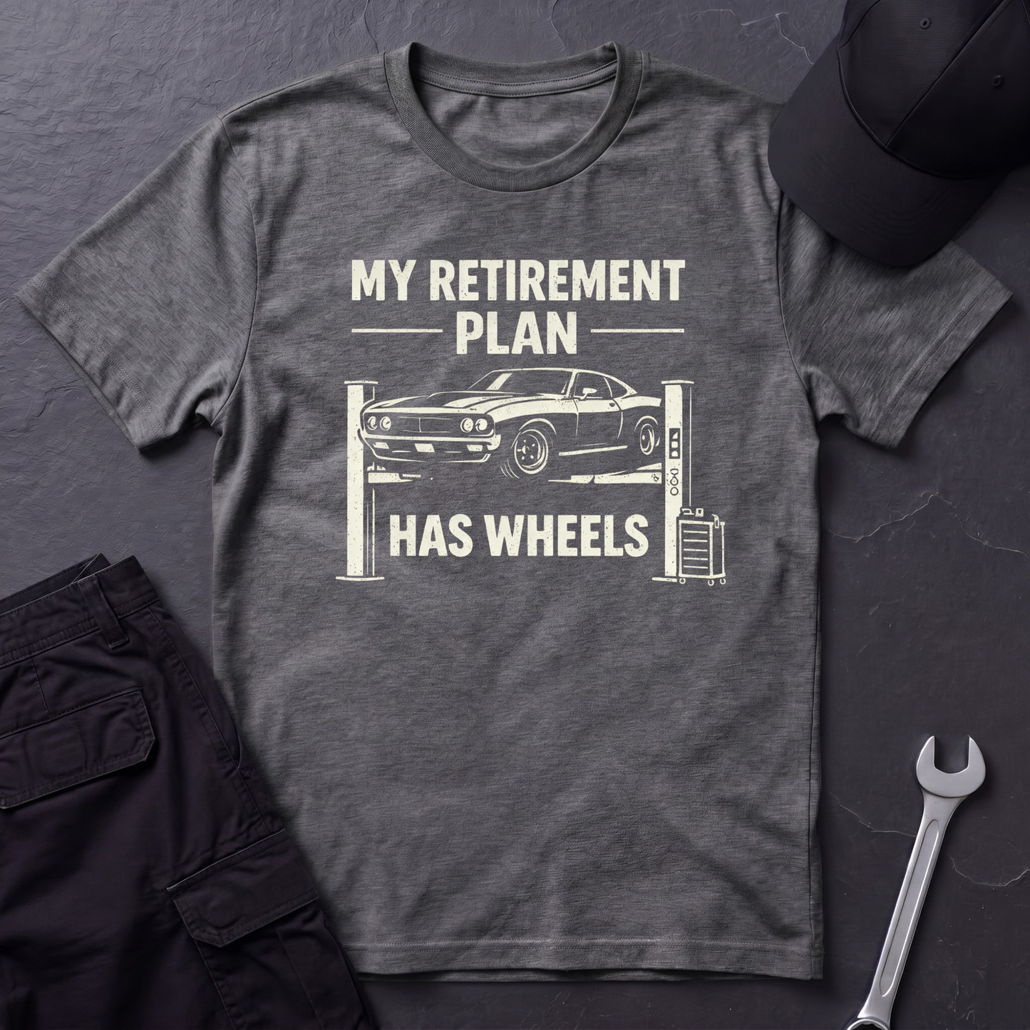My Retirement Plan Has Wheels  T-Shirt