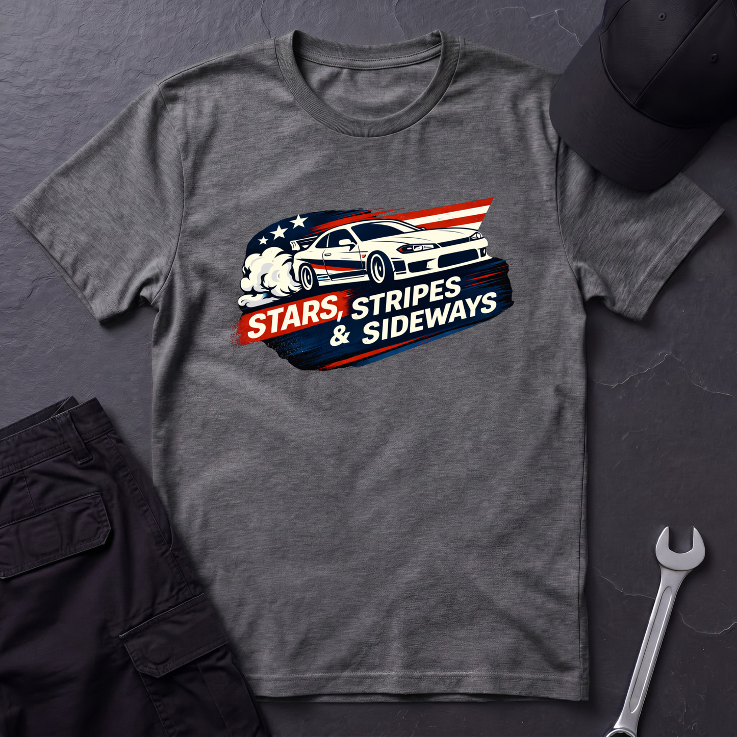 Stars,Stripes, And Sideways  T-Shirt
