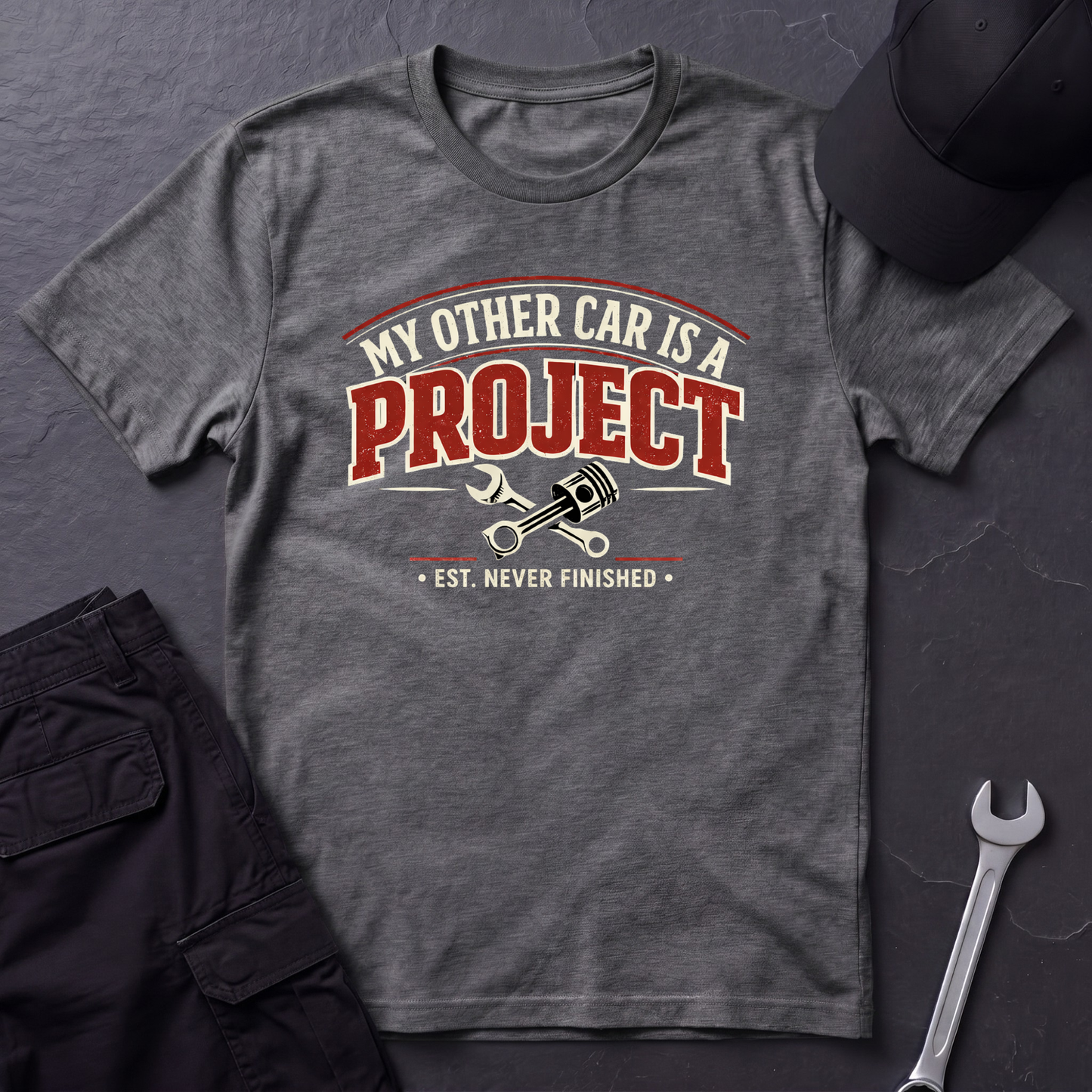 My Other Car Is A Project  T-Shirt