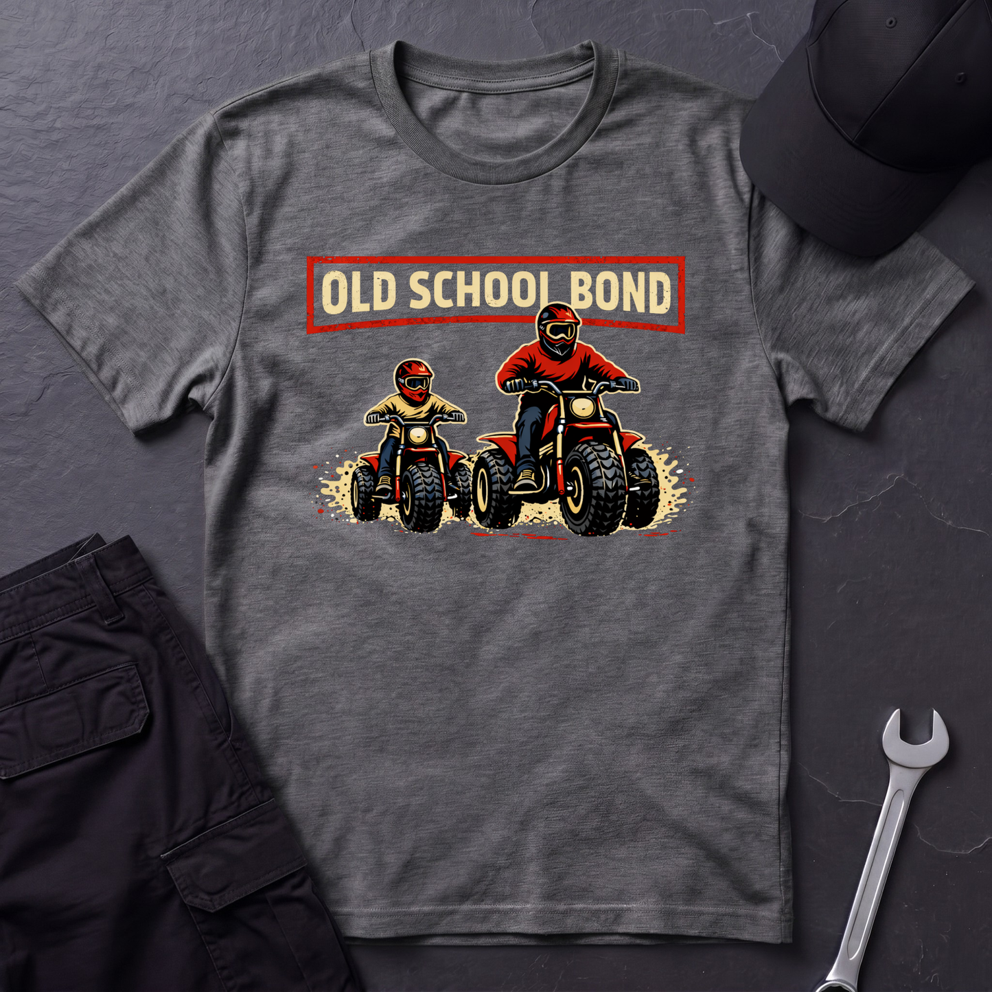 Old School Bond 3-Wheelers T-Shirt