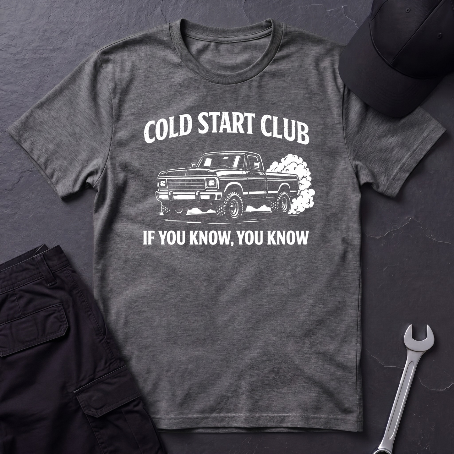 Cold Start Club Truck T-Shirt