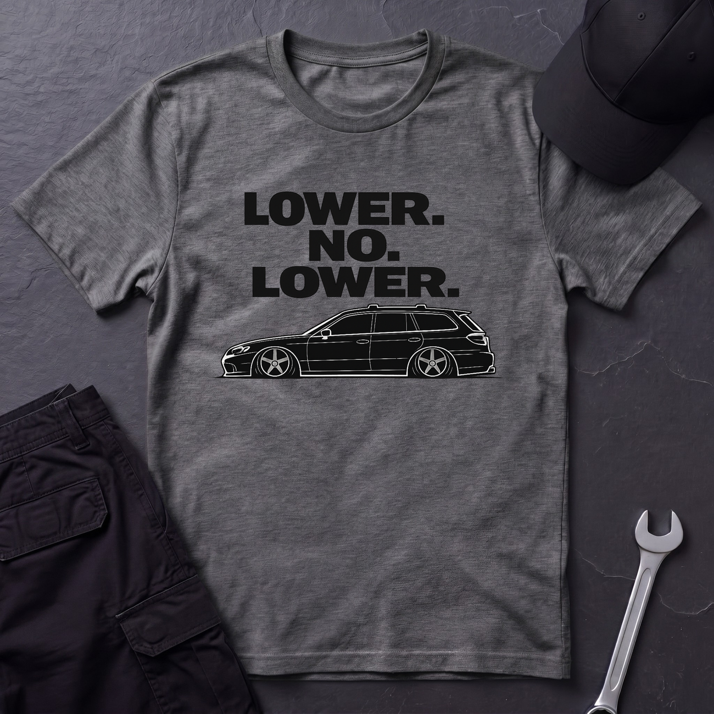 Lower No Lower black  T-Shirt