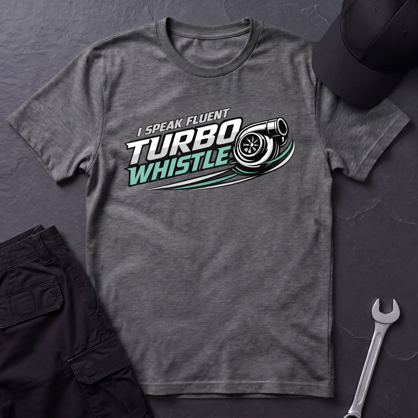 Speak Fluent Turbo Whistle  T-Shirt