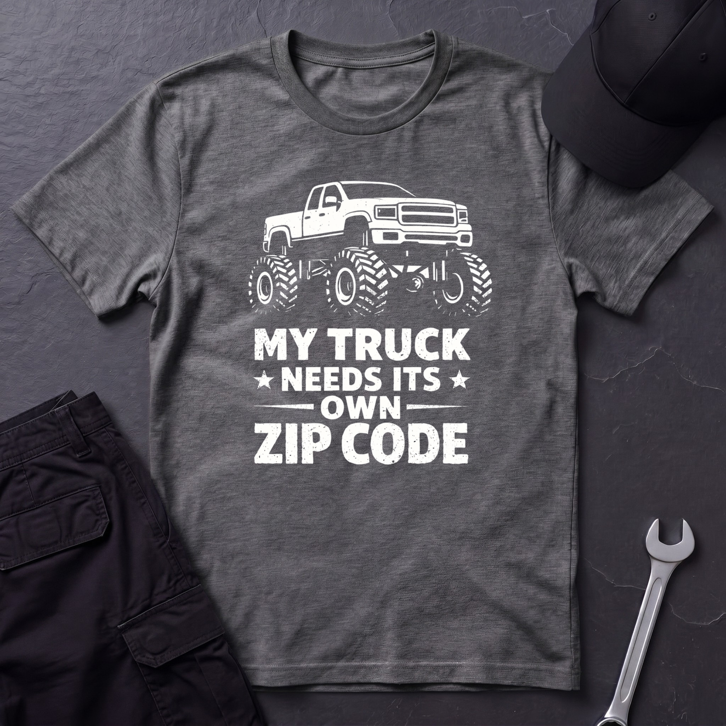 Truck Needs Zip Code  T-Shirt