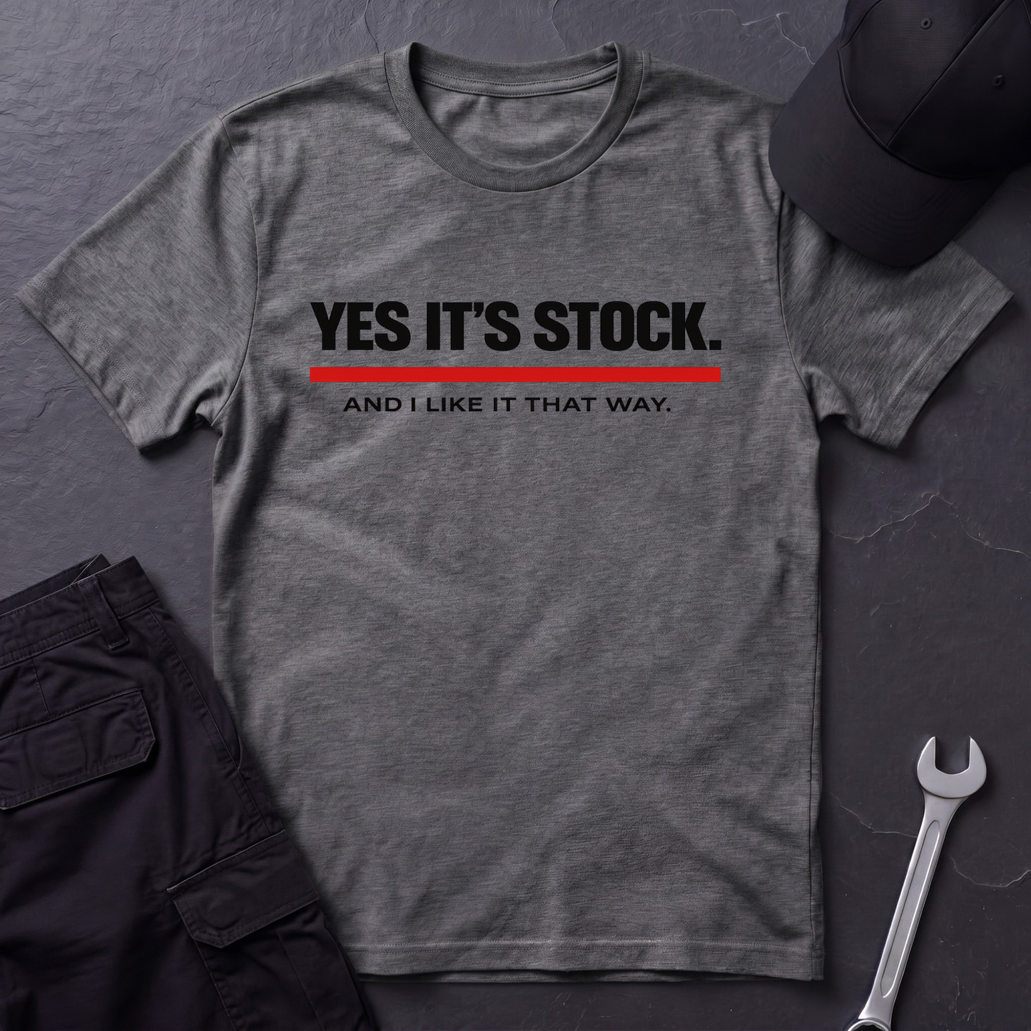 Yes It's Stock  T-Shirt