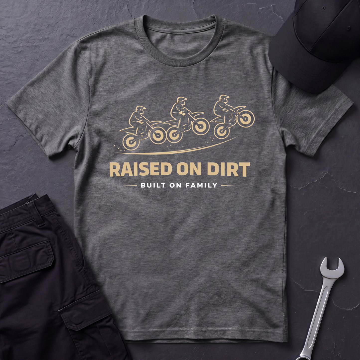 Raised On Dirt  T-Shirt