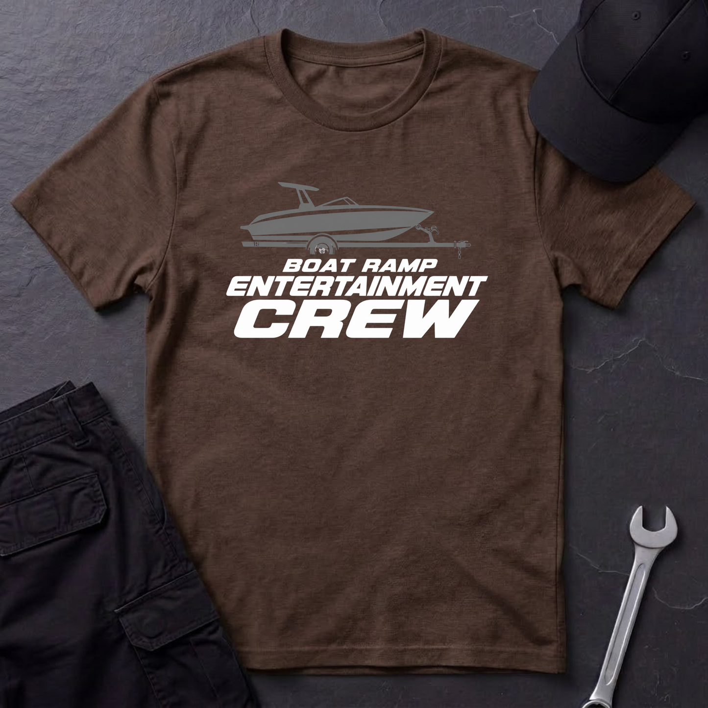 Boat Ramp Entertainment Crew   T-Shirt