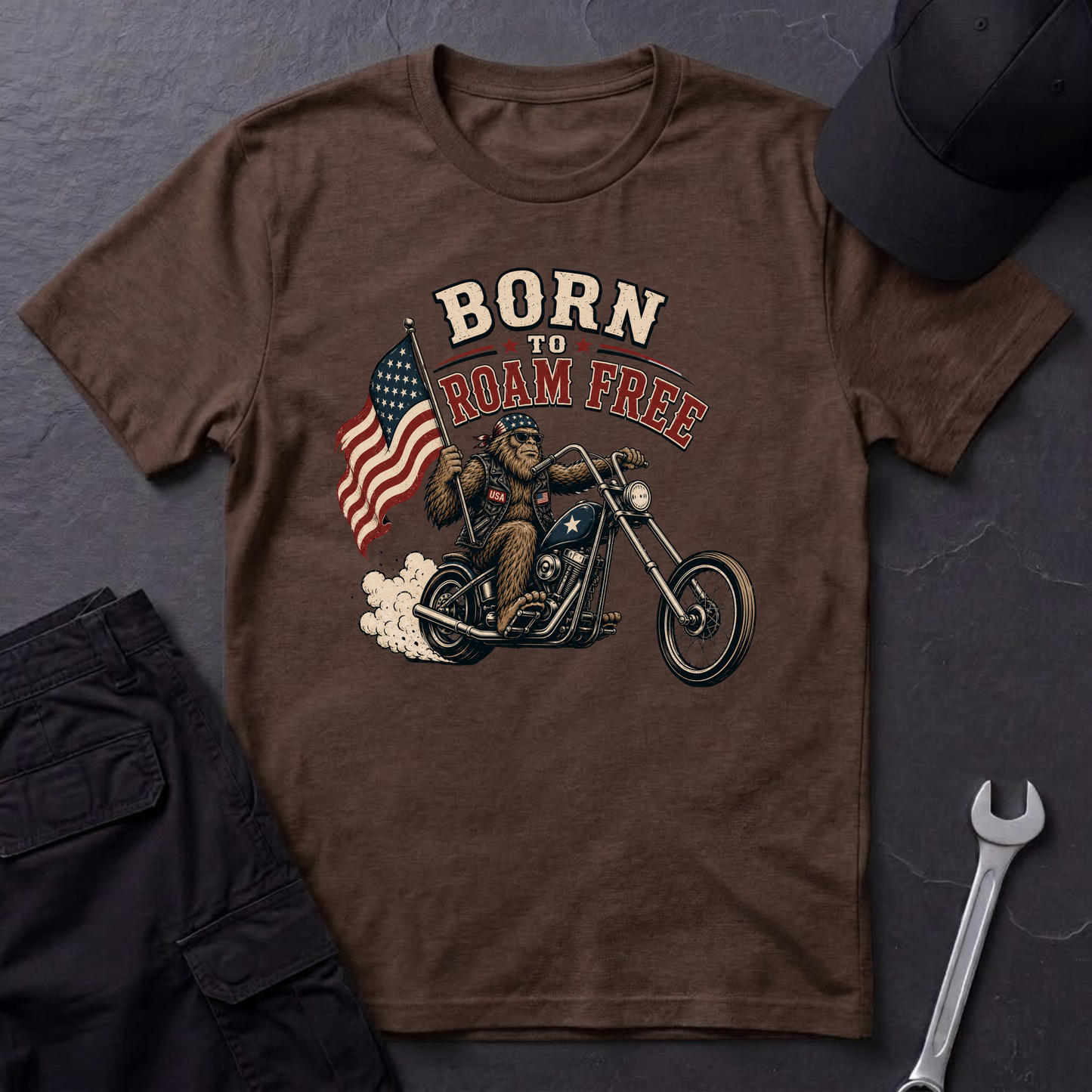 Born To Roam Free   T-Shirt