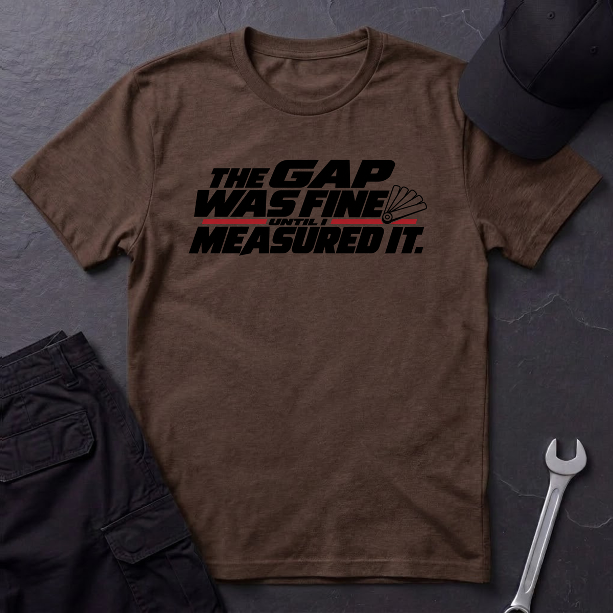 The Gap Was Fine.  T-Shirt