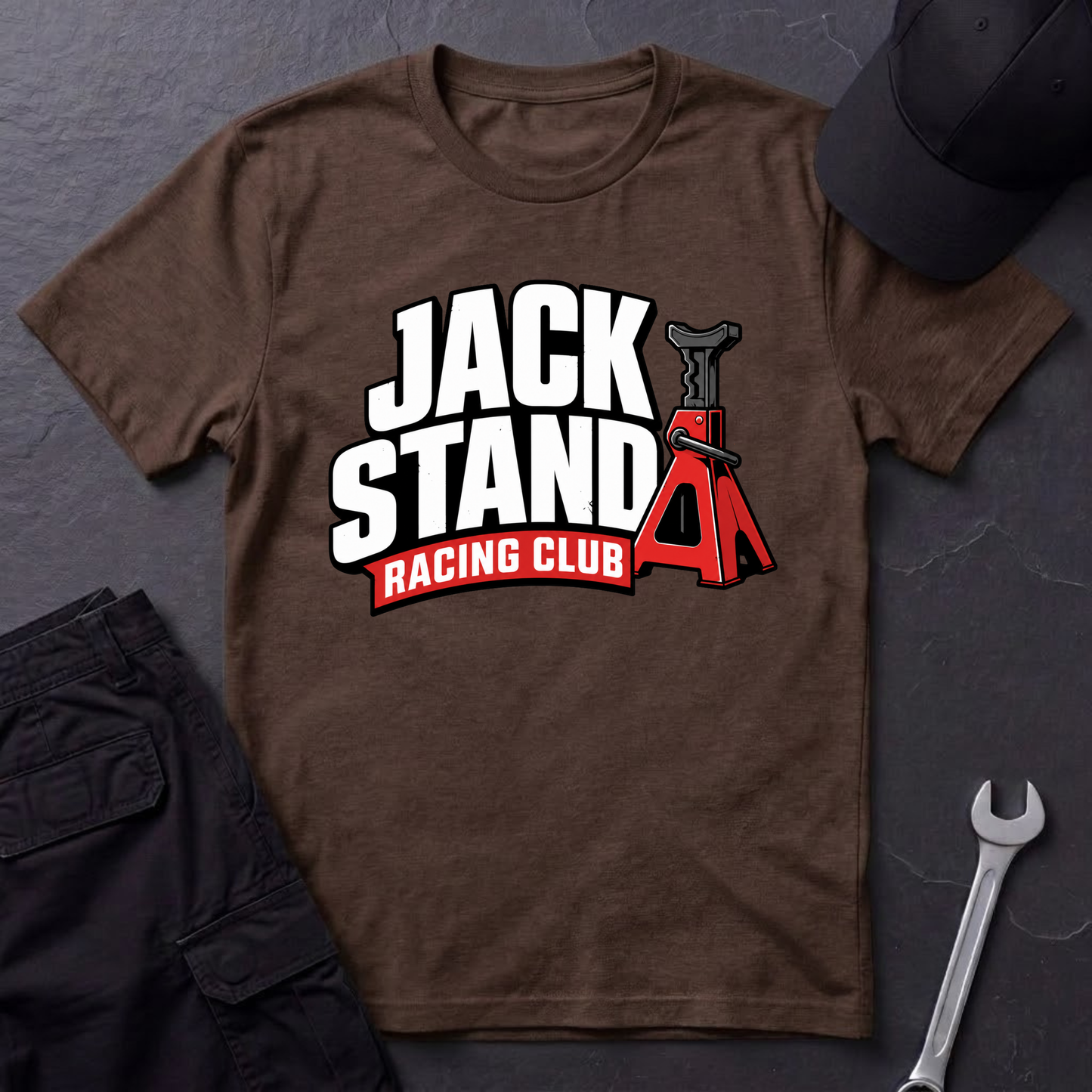 Jack Stand Racing  T-Shirt