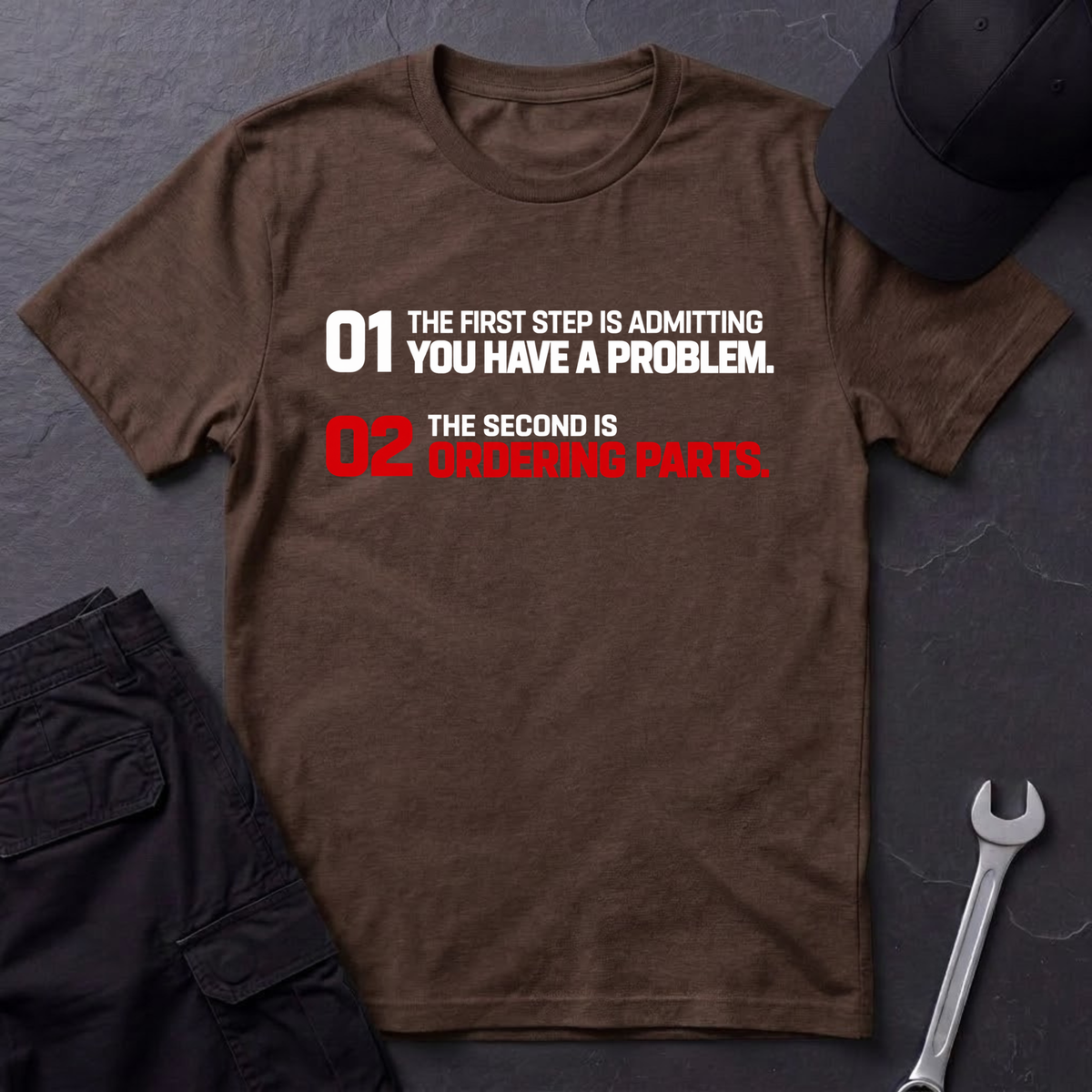 The First Step  T-Shirt