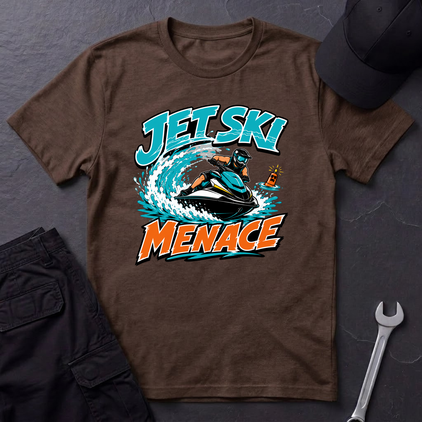 Jet Ski Menace  T-Shirt