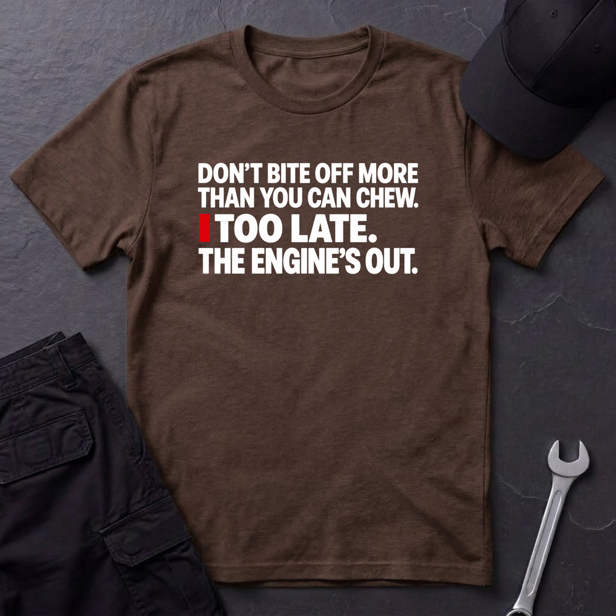 The Engine's Out  T-Shirt
