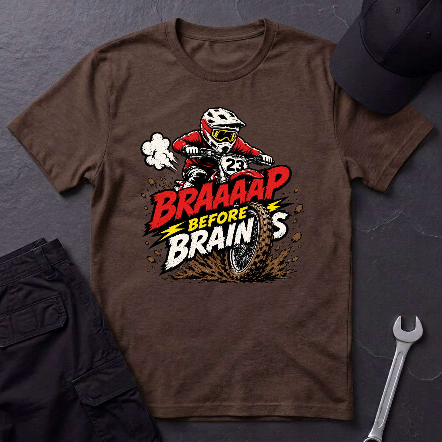 Braaaap Before Brains T-Shirt
