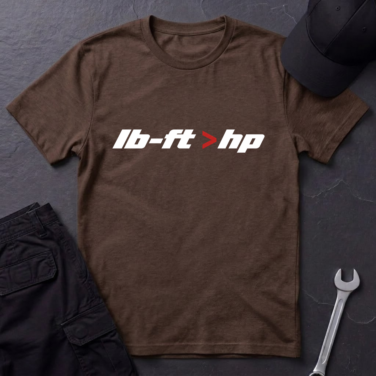 lb-ft > hp   T-Shirt