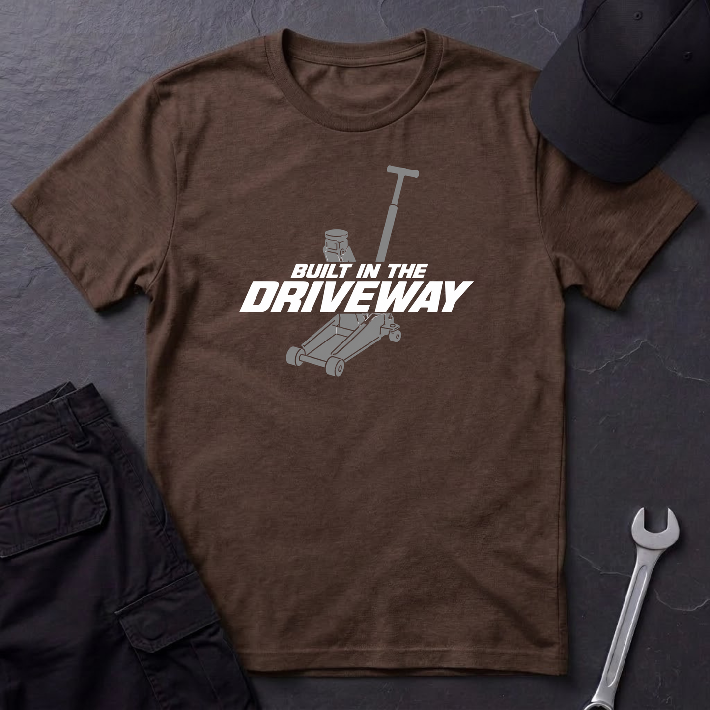 Built In The Driveway   T-Shirt