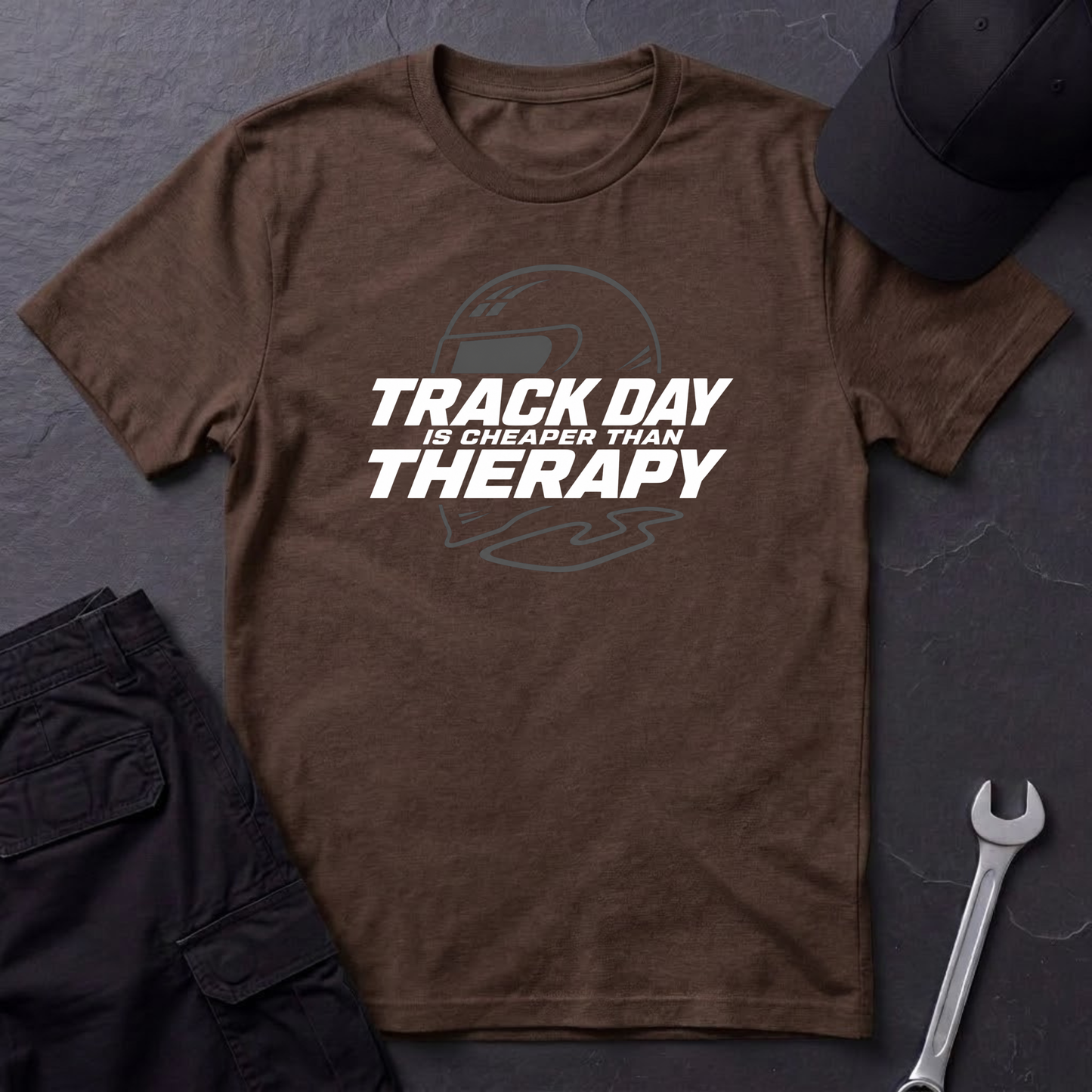Track Day Therapy   T-Shirt