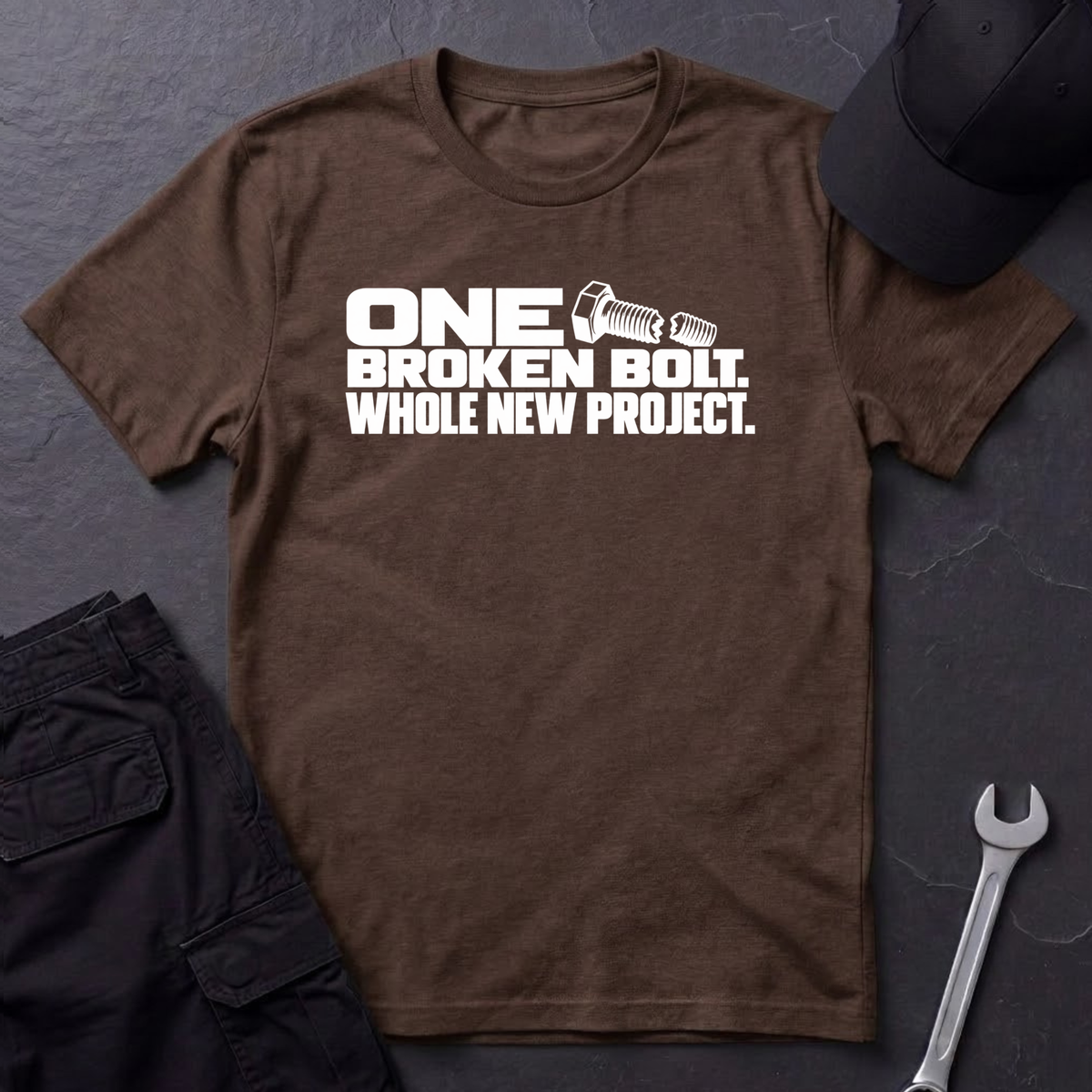 One Broken Bolt  T-Shirt