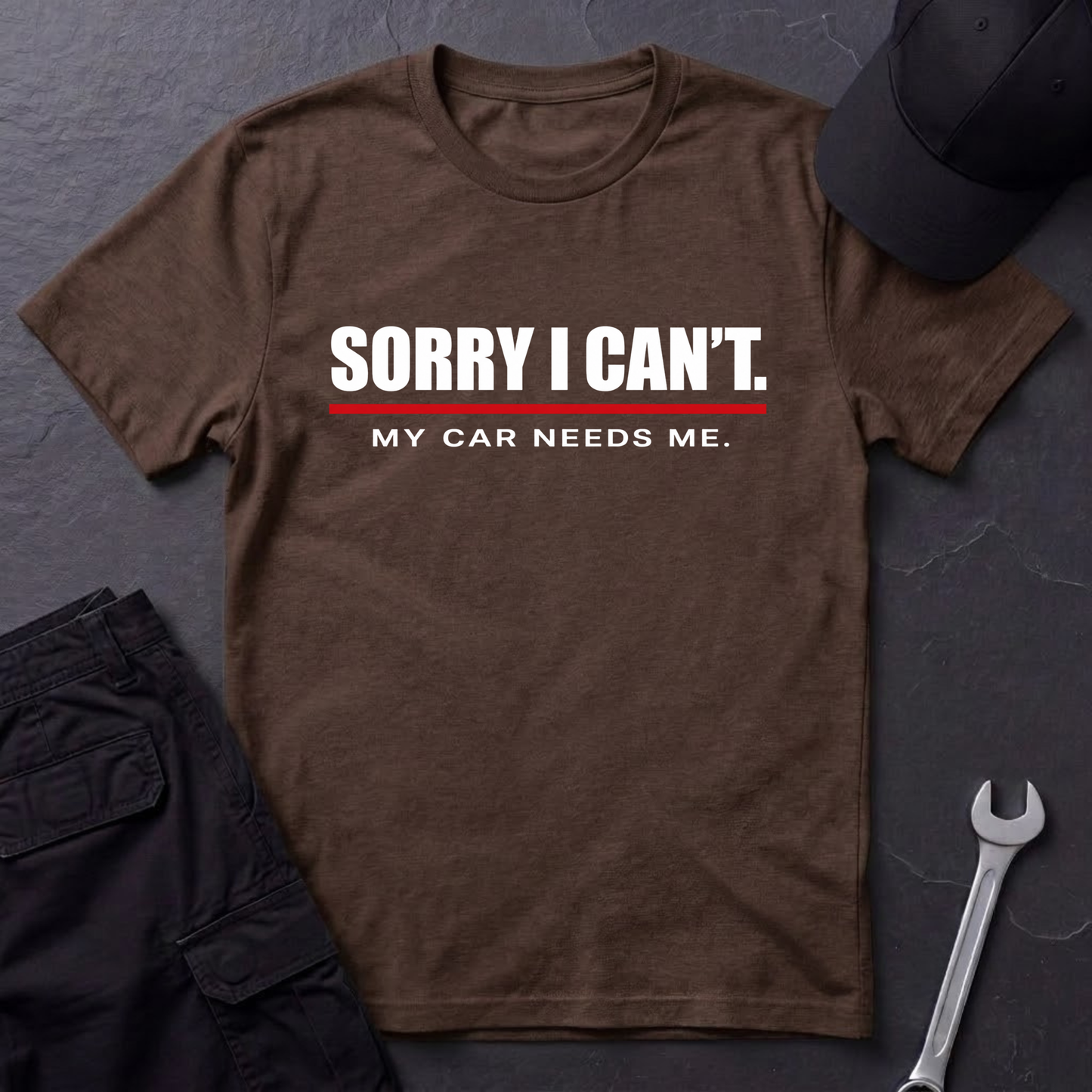 My Car Needs Me.   T-Shirt