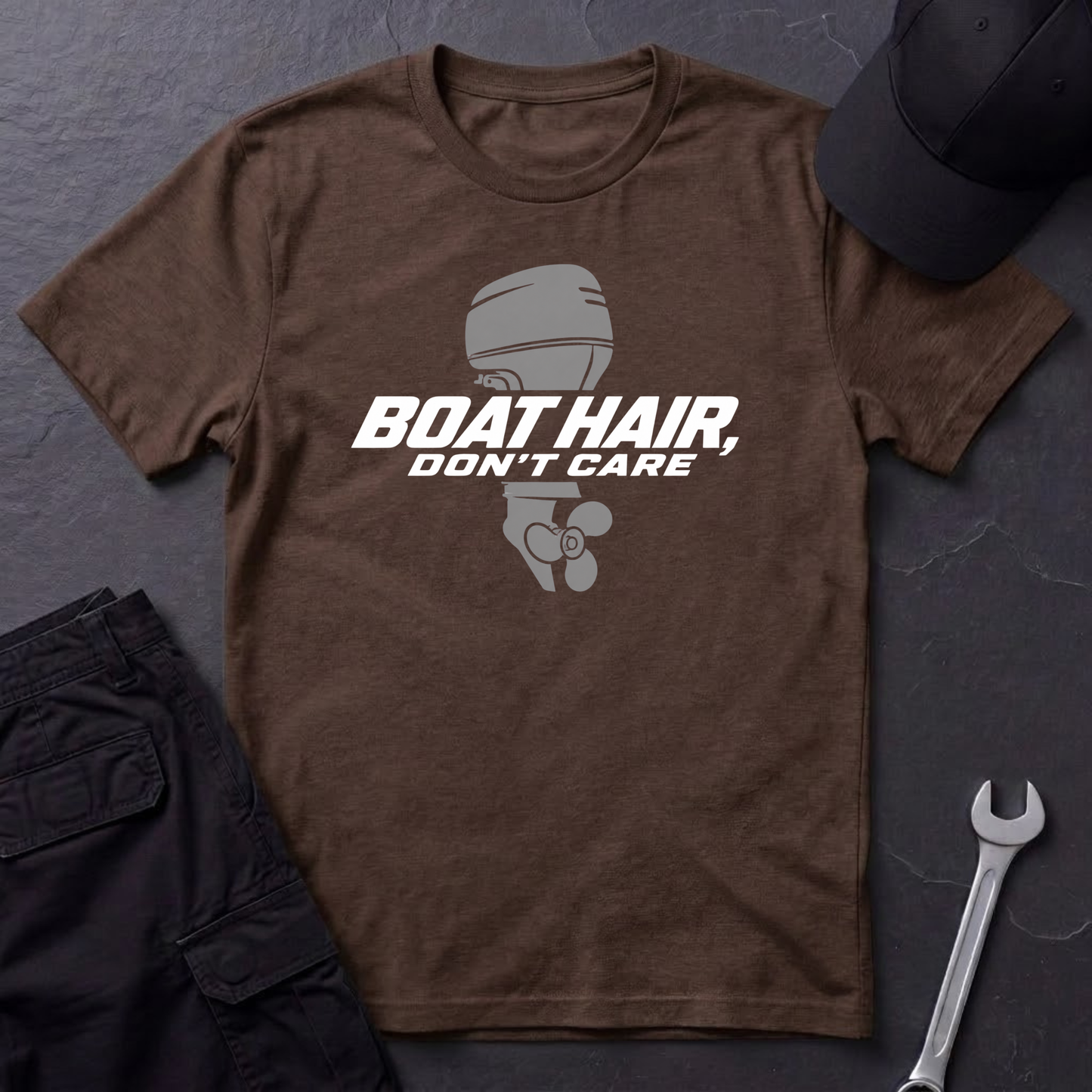 Boat Hair, Don't Care  T-Shirt