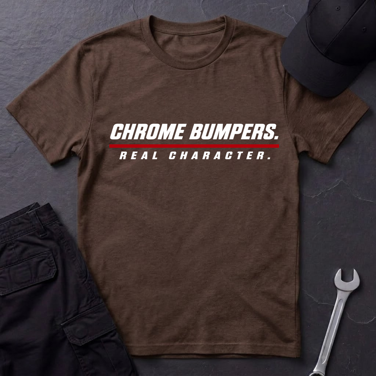 Chrome Bumpers.   T-Shirt