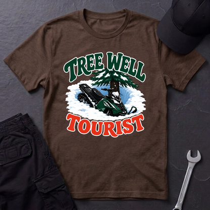 Tree Well Tourist  T-Shirt