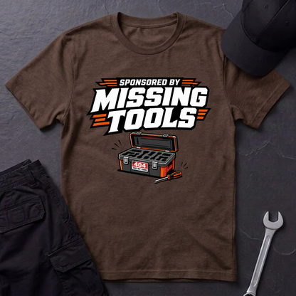 Sponsored By Missing Tools  T-Shirt