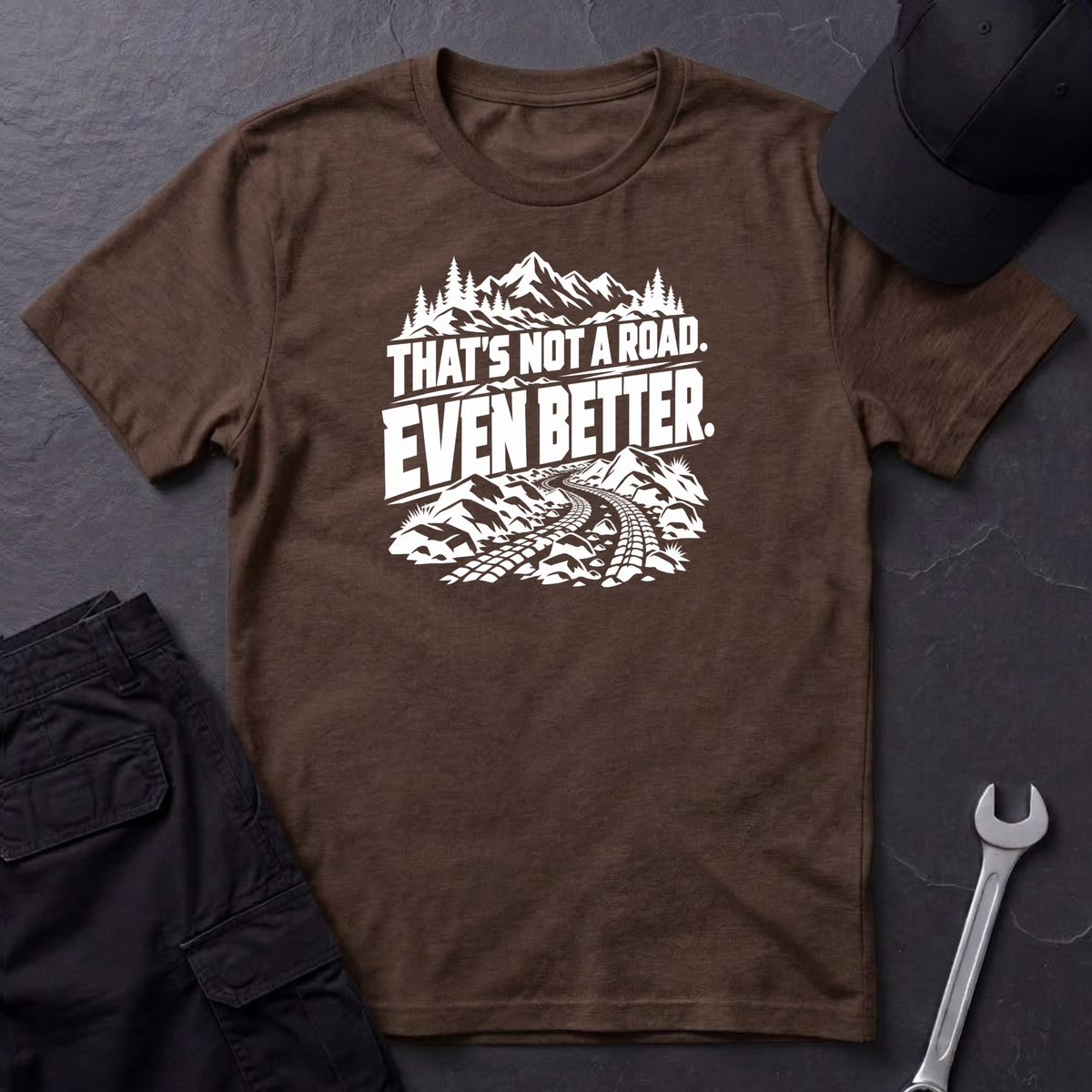 Not A Road  T-Shirt