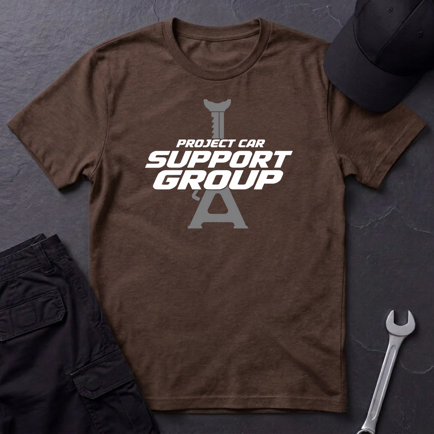 Project Car Support Group   T-Shirt