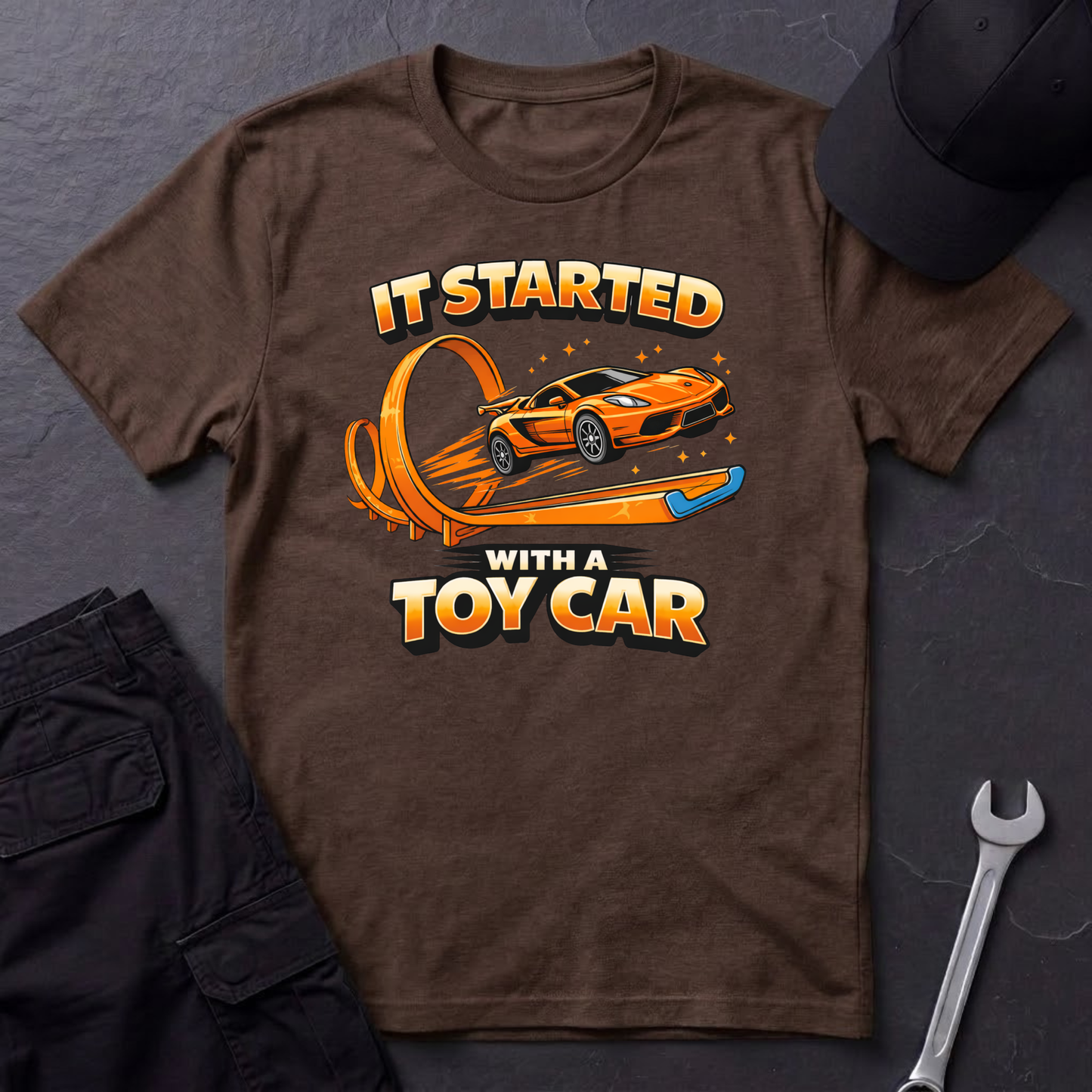 It Started With A Toy Car   T-Shirt