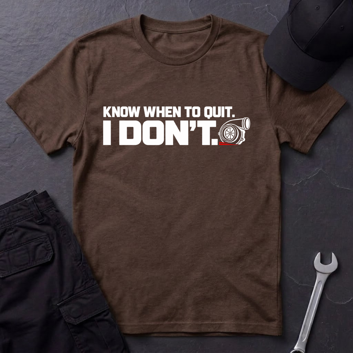 Know When To Quit  T-Shirt
