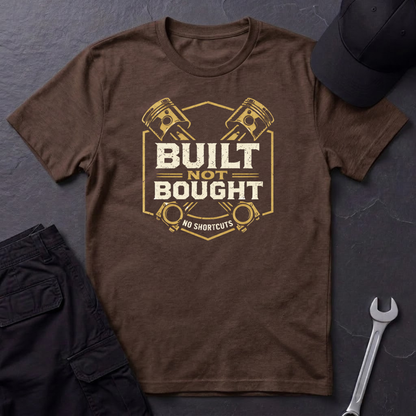 Built Not Bought Pistons T-Shirt