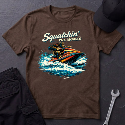 Squatchin' The Waves  T-Shirt