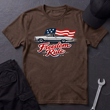 Freedom Ride Flag T-Shirt