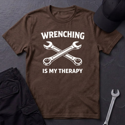 Wrenching Is My Therapy  T-Shirt