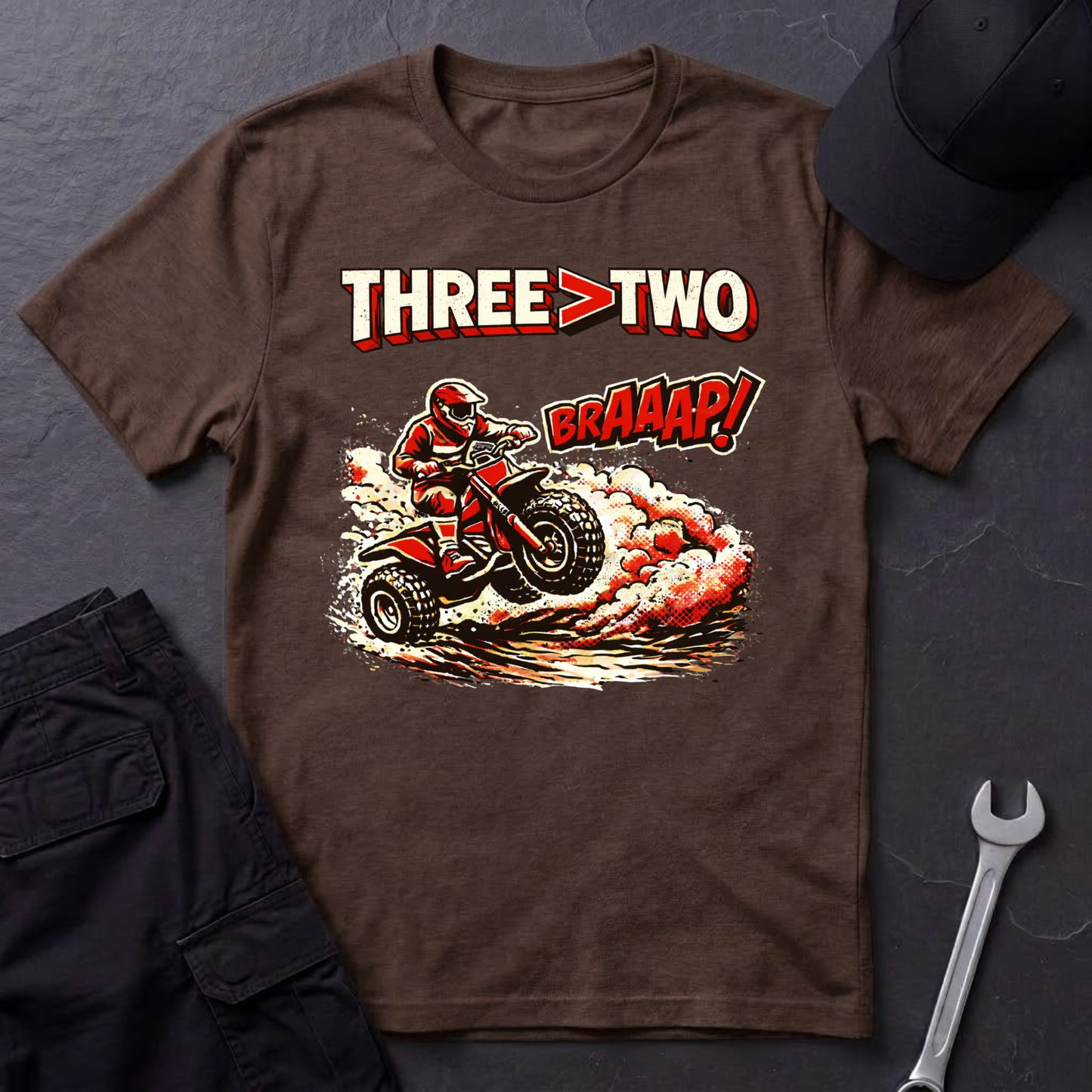 Three > Two  T-Shirt