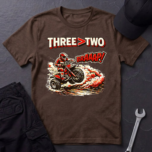 Three > Two  T-Shirt