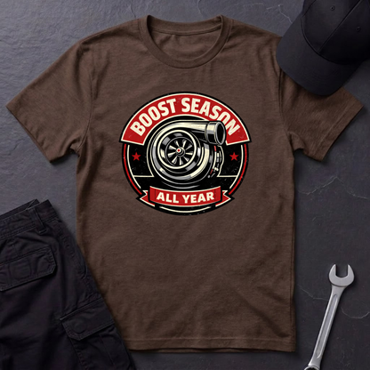 Boost Season All Year dark T-Shirt