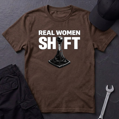 Real Women Shift white  T-Shirt