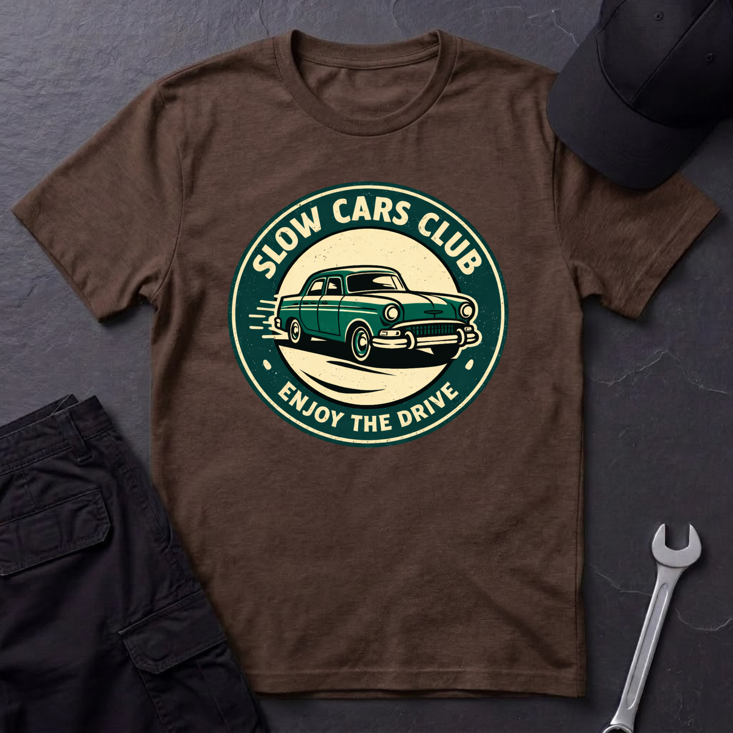 Slow Cars Club  T-Shirt