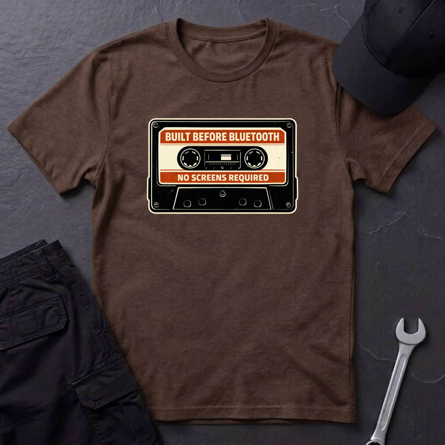 Before Bluetooth Cassette T-Shirt