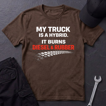 My Truck Is A Hybrid  T-Shirt